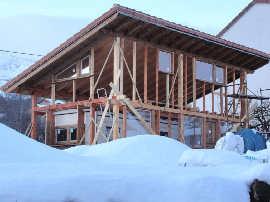 Vivienda de paja en Campoo.